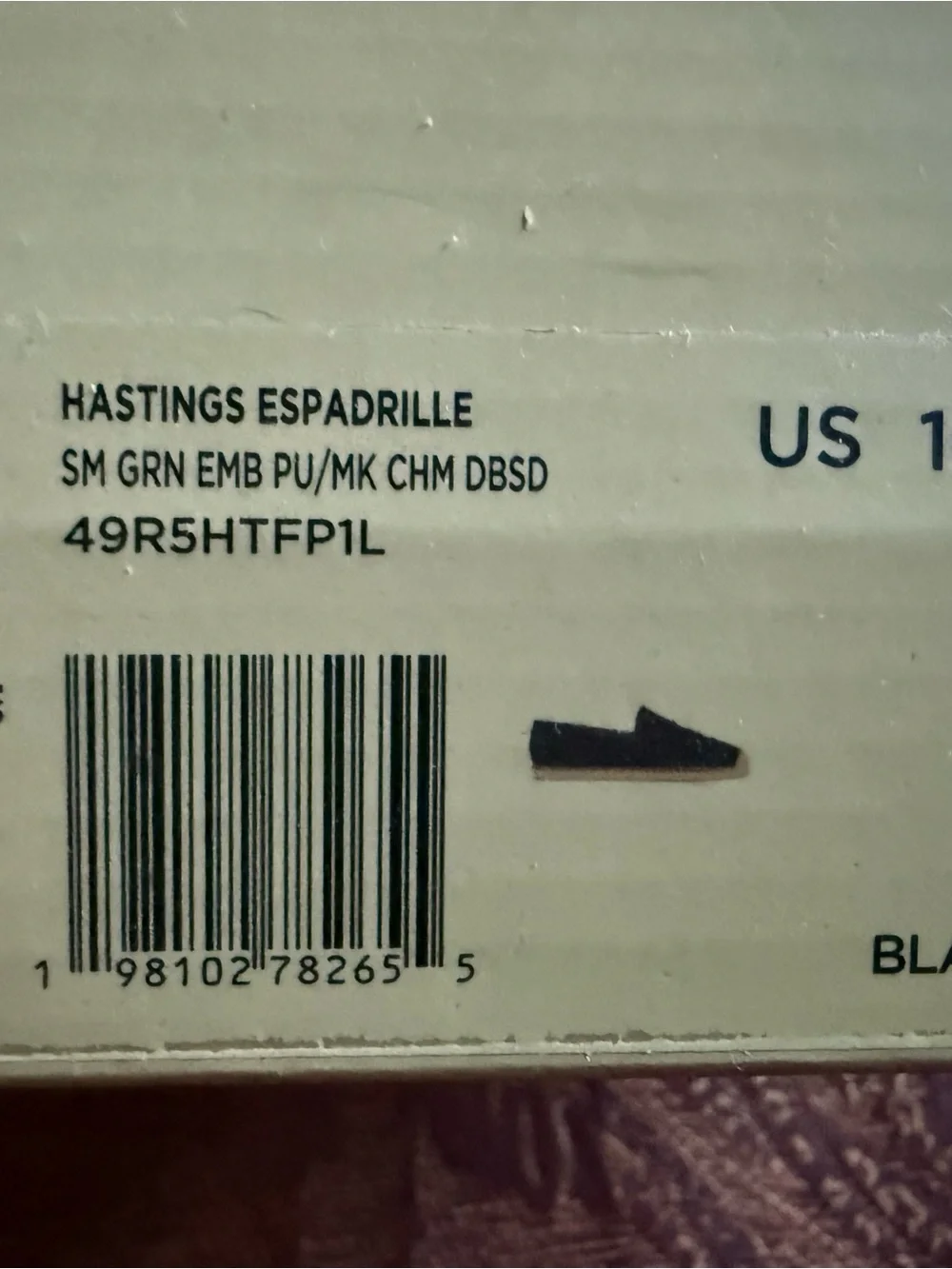 Michael Kors Hastings Espadrille - BLACK - NWOT.. Box Fresh - Priced to sell